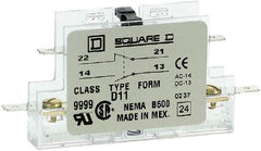 Square D - 5 Amp, Contactor Auxiliary Contact Kit - Strong Tooling