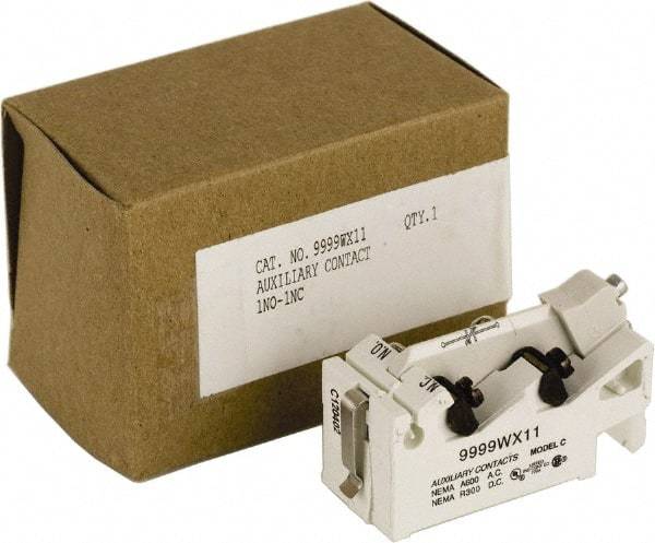 Square D - Contactor Auxiliary Contact - For Use with Class 8502 Type WF/WG/WH Contactor - Strong Tooling