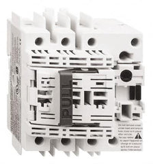 Schneider Electric - 3 Pole, 600 VAC, 30 Amp, Pressure Plate and DIN Rail Mount Fuse Holder - Compatible with CC Class, 97mm Wide Fuse - Strong Tooling