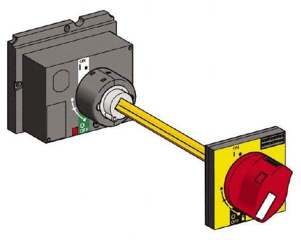 Schneider Electric - Circuit Breaker Rotary Handle - Use with GV7R, TeSys - Strong Tooling