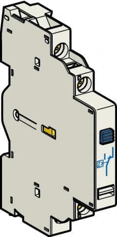 Schneider Electric - Circuit Breaker Auxiliary Contact Block - Use with GV2L, GV2LE, GV2ME, GV2P, GV2RT, GV3L, GV3P, TeSys - Strong Tooling