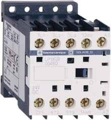 Schneider Electric - 4 Pole, 12 Coil VDC, 16 Amp at 690 VAC and 20 Amp at 440 VAC, Nonreversible IEC Contactor - BS 5424, CSA, IEC 60947, NF C 63-110, RoHS Compliant, UL Listed, VDE 0660 - Strong Tooling