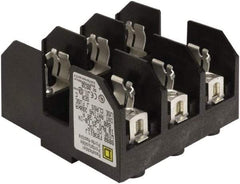 Square D - 3 Pole, 600 Volt, 30 Amp, Surface Mount Fuse Holder - Compatible with CC Class Fuse - Strong Tooling