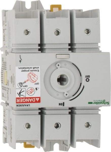 Schneider Electric - 600VAC at 50/60 Hz, 3 Pole, Nonfused Cam & Disconnect Switch - 3.13 Inch Wide x x 4.92 Inch High x x 2.52 Inch Deep - Strong Tooling