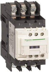 Schneider Electric - 3 Pole, 208 Coil VAC at 50/60 Hz, 40 Amp at 440 VAC, Nonreversible IEC Contactor - CCC, CSA, CSA C22.2 No. 14, EN/IEC 60947-4-1, EN/IEC 60947-5-1, GOST, RoHS Compliant, UL 508, UL Listed - Strong Tooling