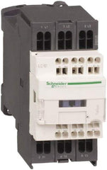 Schneider Electric - 3 Pole, 230 Coil VAC at 50/60 Hz, 18 Amp at 440 VAC and 25 Amp at 440 VAC, Nonreversible IEC Contactor - 1 Phase hp: 1 at 115 VAC, 3 at 230/240 VAC, 3 Phase hp: 10 at 460/480 VAC, 15 at 575/600 VAC, 5 at 200/208 VAC, 5 at 230/240 VAC - Strong Tooling