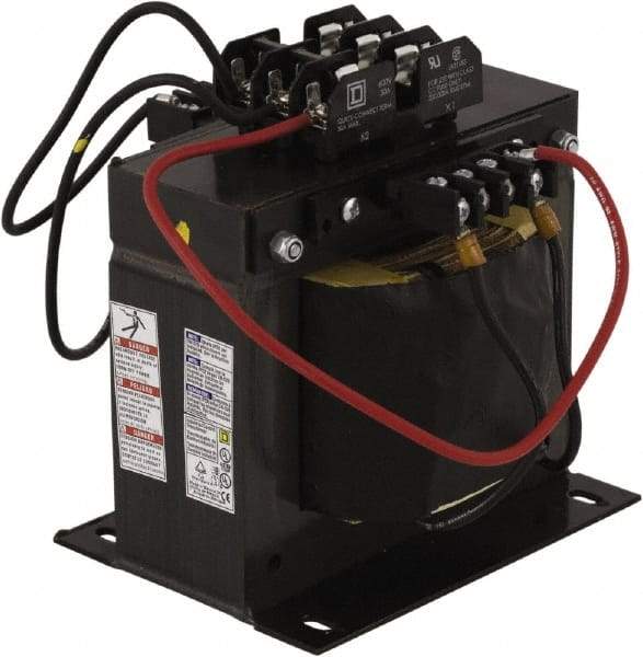 Square D - 1,500 VA, Top Mount Fuse Block Control Transformer - 5.81 Inch Deep - Strong Tooling