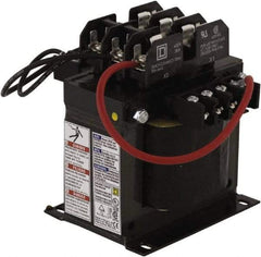 Square D - 1 Phase, 350 VA, Top Mount Fuse Block Control Transformer - 176°F Temp Rise - Strong Tooling