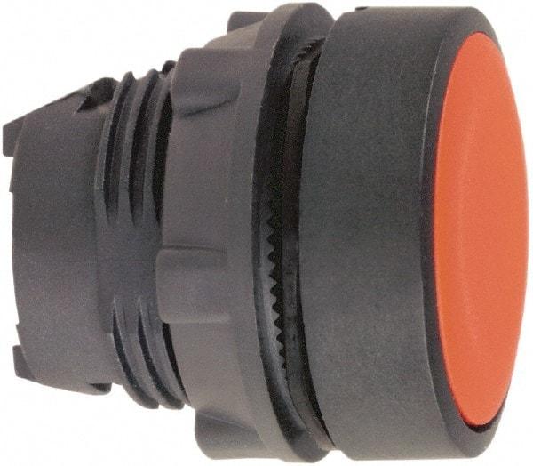 Schneider Electric - 22mm Mount Hole, Flush, Pushbutton Switch Only - Round, Red Pushbutton, Nonilluminated, Momentary (MO) - Strong Tooling