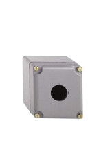 Schneider Electric - 1 Hole, 30mm Hole Diameter, Aluminum Pushbutton Switch Enclosure - 1, 3, 4, 6, 12, 13 NEMA Rated - Strong Tooling