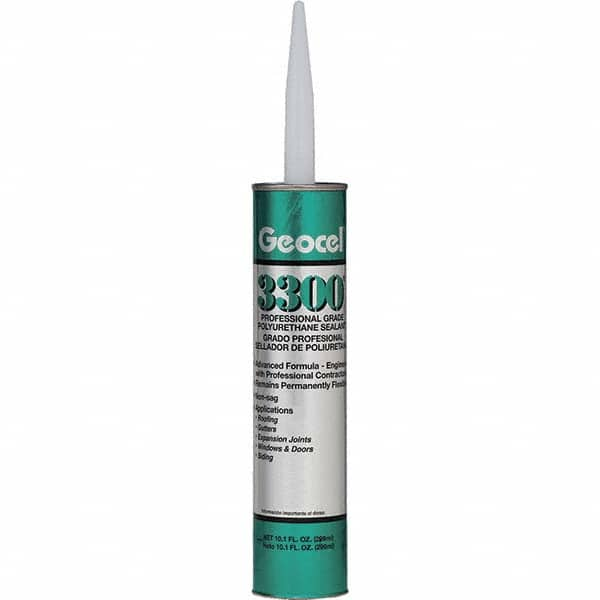 Geocel - 10.1 oz Tube White Polyurethane Sealant - 160°F Max Operating Temp - Strong Tooling