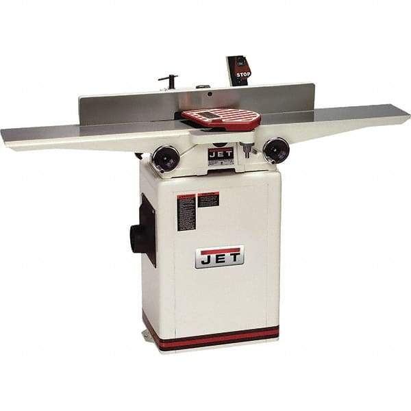 Jet - 6,000 RPM, 6-1/2" Cutting Width, 1/2" Cutting Depth, Jointer - 3-7/8" Fence Height, 32-3/8" Fence Length, 1 hp - Strong Tooling