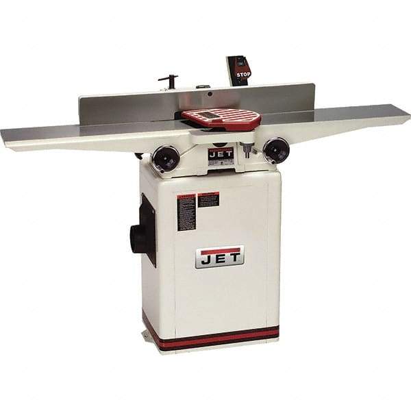 Jet - 6,000 RPM, 6-1/16" Cutting Width, 1/2" Cutting Depth, Jointer - 3-7/8" Fence Height, 32-3/8" Fence Length, 1 hp - Strong Tooling