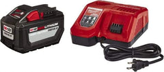 Milwaukee Tool - 18 Volt Lithium-Ion Power Tool Battery - 12 Ahr Capacity, 2 hr Charge Time, Series M18 RED - Strong Tooling