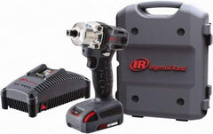 Ingersoll-Rand - 1/2" Drive 20 Volt Pistol Grip Cordless Impact Wrench & Ratchet - 1,900 RPM, 2,900 BPM, 160 Ft/Lb Torque, 1 Lithium-Ion Battery Included - Strong Tooling