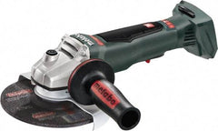 Metabo - 6" Wheel Diam, 9,000 RPM, Cordless Angle & Disc Grinder - 5/8-11 Spindle, 18 Volts - Strong Tooling