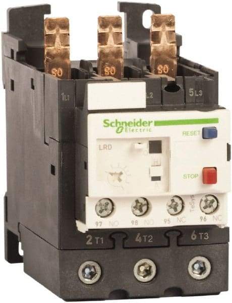 Schneider Electric - 30 to 40 Amp, 690 VAC, Thermal IEC Overload Relay - Trip Class 10A, For Use with LC1D40A and LC1D65A - Strong Tooling