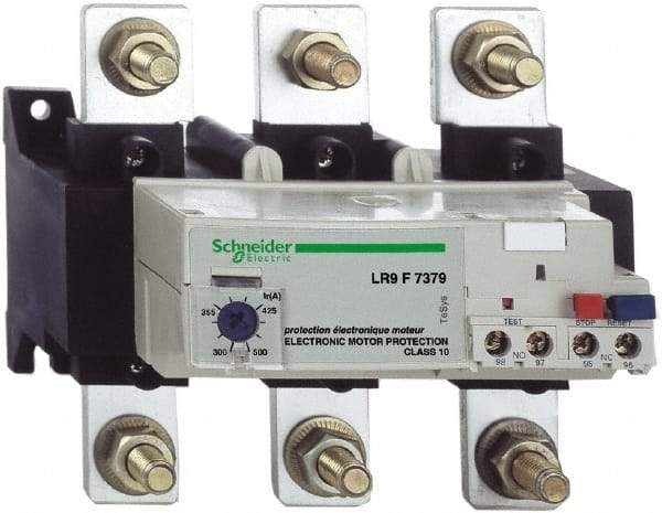 Schneider Electric - 300 to 500 Amp, 1,000 VAC, Thermal IEC Overload Relay - Trip Class 20, For Use with LC1F225 and LC1F500 - Strong Tooling