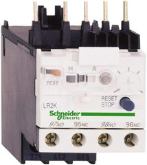 Schneider Electric - 0.54 to 0.8 Amp, 250 VDC, 690 Volt and 690 VAC, Thermal IEC Overload Relay - Trip Class 10A, For Use with LC1K, LC7K, LP1K and LP4K - Strong Tooling