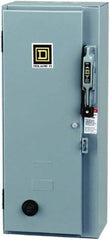 Square D - 3 Pole, 600 VAC, 18 Continuous Amp, 3 hp and 5 hp hp, Enclosed NEMA Combination Starter - NEMA 1, RoHS Compliant - Strong Tooling