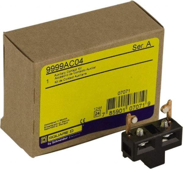 Square D - Contactor Auxiliary Contact - For Use with Motor Control Unit - Strong Tooling