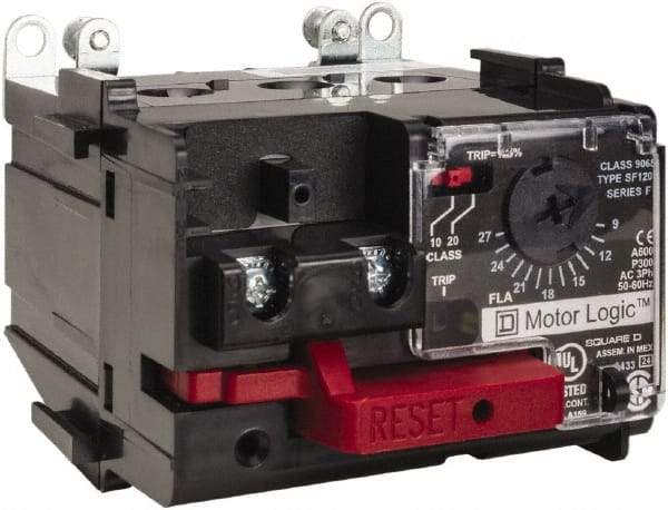 Square D - NEMA Size 1, 600 VAC, Thermal NEMA Overload Relay - For Use with Motor Logic - Strong Tooling