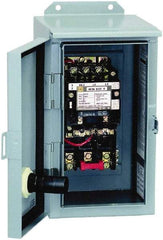 Square D - 3 Pole, 440 Coil VAC at 50 Hz and 480 Coil VAC at 60 Hz, 135 Amp NEMA Contactor - NEMA 12 Enclosure, 50 Hz at 440 VAC and 60 Hz at 480 VAC - Strong Tooling