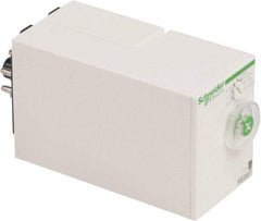 Schneider Electric - 100 hr Delay, Time Delay Relay - 8 Contact Amp, 24 VDC & 24 to 240 VAC at 50/60 Hz - Strong Tooling