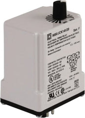 Square D - DPDT Time Delay Relay - 10 Contact Amp, 110 VDC & 120 VAC - Strong Tooling