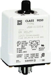 Square D - DPDT Time Delay Relay - 10 Contact Amp, 24 VAC/VDC - Strong Tooling