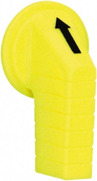 Schneider Electric - 30mm, Yellow, Selector Switch Operating Knob - For Use with Selector Switch - Strong Tooling