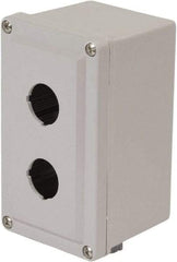 Square D - 2 Hole, 30mm Hole Diameter, Plastic Pushbutton Switch Enclosure - 1, 3, 4, 12, 4X NEMA Rated - Strong Tooling