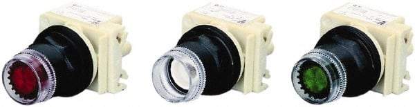 Square D - Flush Pushbutton Switch Operator - Round Button, Incandescent Lamp, Illuminated - Strong Tooling