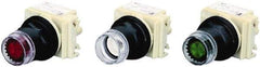 Square D - Flush Pushbutton Switch Operator - Round Button, Incandescent Lamp, Illuminated - Strong Tooling