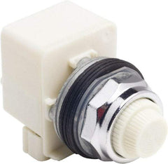 Schneider Electric - 120 V White Lens LED Indicating Light - Screw Clamp Connector - Strong Tooling