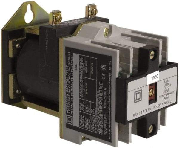 Square D - 2NO, 600 VAC Control Relay - Panel Mount - Strong Tooling