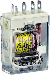 Square D - 1 hp at 240 Volt & 1/2 hp at 120 Volt, Electromechanical Plug-in General Purpose Relay - 12 Amp at 240 VAC, SPDT, 24 VAC at 50/60 Hz - Strong Tooling