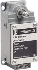 Square D - DPST, 2NC, 600 Volt Screw Terminal, Rotary Spring Return Actuator, General Purpose Limit Switch - 1, 2, 4, 12, 13 NEMA Rating, IP67 IPR Rating - Strong Tooling