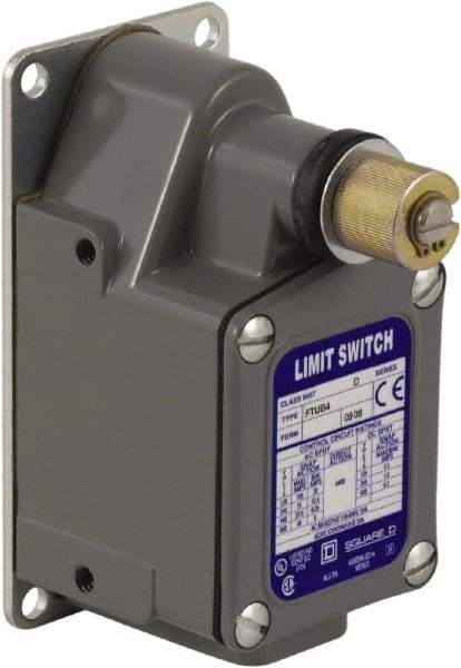 Square D - SPDT, NC/NO, 600 Volt, Screw Terminal, Rotary Head Actuator, General Purpose Limit Switch - 1, 2, 4, 12, 13 NEMA Rating, IP67 IPR Rating - Strong Tooling