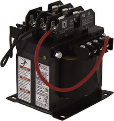 Square D - 1 Phase, 500 VA, Top Mount Fuse Block Control Transformer - 131°F Temp Rise - Strong Tooling