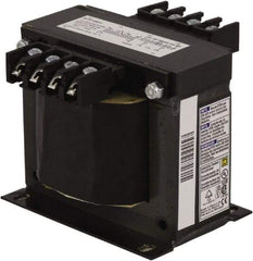 Square D - 300 VA, Top Mount Fuse Block Control Transformer - 50/60 Hz, 4.74 Inch Deep x 3.84 Inch High - Strong Tooling