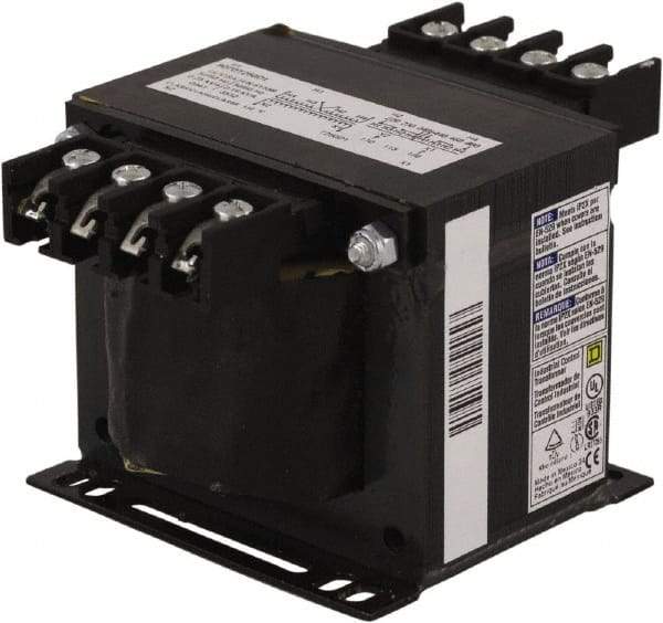 Square D - 1 Phase, 250 VA, Control Transformer - 131°F Temp Rise - Strong Tooling