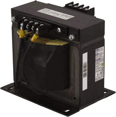 Square D - 1,500 VA, Top Mount Fuse Block Control Transformer - 50/60 Hz, 5.92 Inch Deep x 6.17 Inch High - Strong Tooling