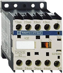 Schneider Electric - 4NO, 230-240 VAC at 50/60 Hz Control Relay - 17 V - Strong Tooling