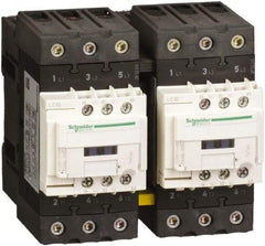 Schneider Electric - 3 Pole, 24 Coil VAC at 50/60 Hz, 500 Amp at 440 VAC, Reversible IEC Contactor - 1 Phase hp: 3 at 115 VAC, 7.5 at 230/240 VAC, 3 Phase hp: 15 at 200/208 VAC, 15 at 230/240 VAC, 40 at 460/480 VAC, 40 at 575/600 VAC - Strong Tooling