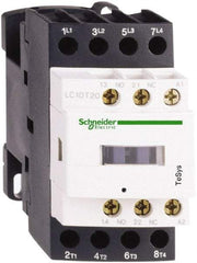 Schneider Electric - 4 Pole, 24 Coil VAC at 50/60 Hz, 32 Amp at 440 VAC, Nonreversible IEC Contactor - Bureau Veritas, CCC, CSA, CSA C22.2 No. 14, DNV, EN/IEC 60947-4-1, EN/IEC 60947-5-1, GL, GOST, LROS, RINA, UL 508, UL Listed - Strong Tooling