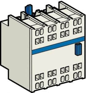 Schneider Electric - Contactor Auxiliary Contact Block - For Use with TeSys D - Strong Tooling