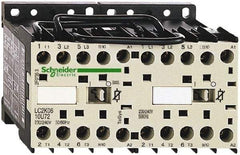 Schneider Electric - 3 Pole, 220 to 230 Coil VAC at 50/60 Hz, 6 Amp at 440 VAC, Reversible IEC Contactor - BS 5424, CSA, IEC 60947, NF C 63-110, RoHS Compliant, UL Listed, VDE 0660 - Strong Tooling