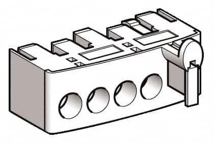 Schneider Electric - Starter Control Terminal Block - For Use with LU2BA0, LU2BB0, LU2MB0, LU6MB0, TeSys U - Strong Tooling