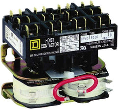 Square D - 3 Pole, 24 Coil VAC at 60 Hz, Reversible Definite Purpose Contactor - Phase 1 and Phase 3 Hp:  1 at 115 VAC, 1.5 at 230 VAC, 3 at 230 VAC, 3 at 460 VAC, 3 at 575 VAC, CSA, RoHS Compliant, UL Listed - Strong Tooling